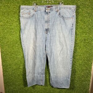 Polo Jeans Company Ralph Lauren Mens Light Wash Denim Jeans Size 50x30